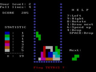 Tetris Prototype